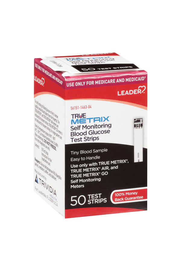 Image for Leader Blood Glucose Test Strips, Self Monitoring,50ea from EAST BERLIN PHARMACY