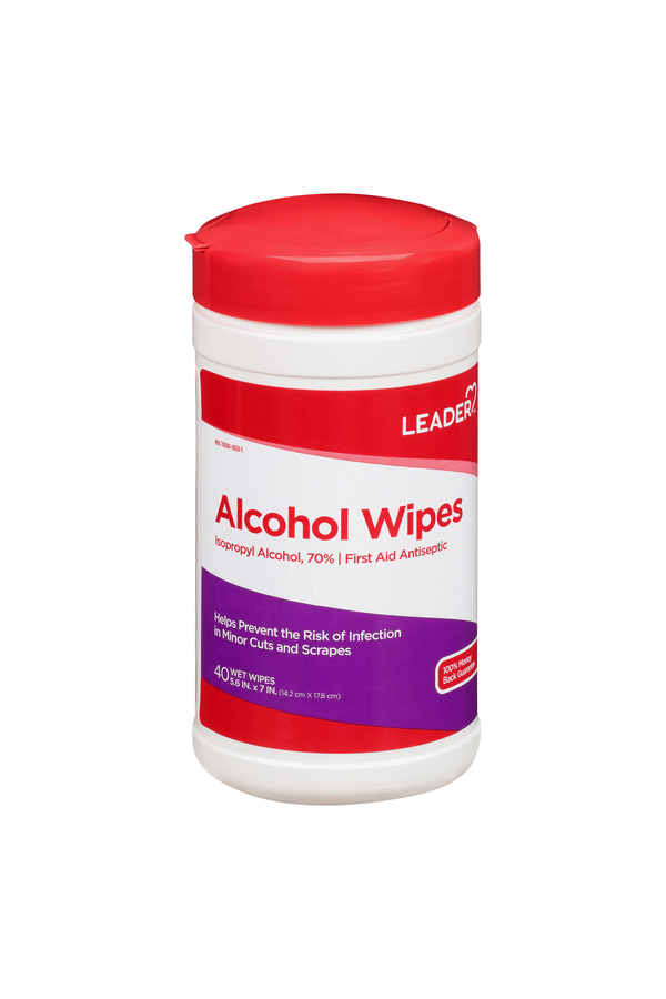 Image for Leader Alcohol Wipes,40ea from EAST BERLIN PHARMACY